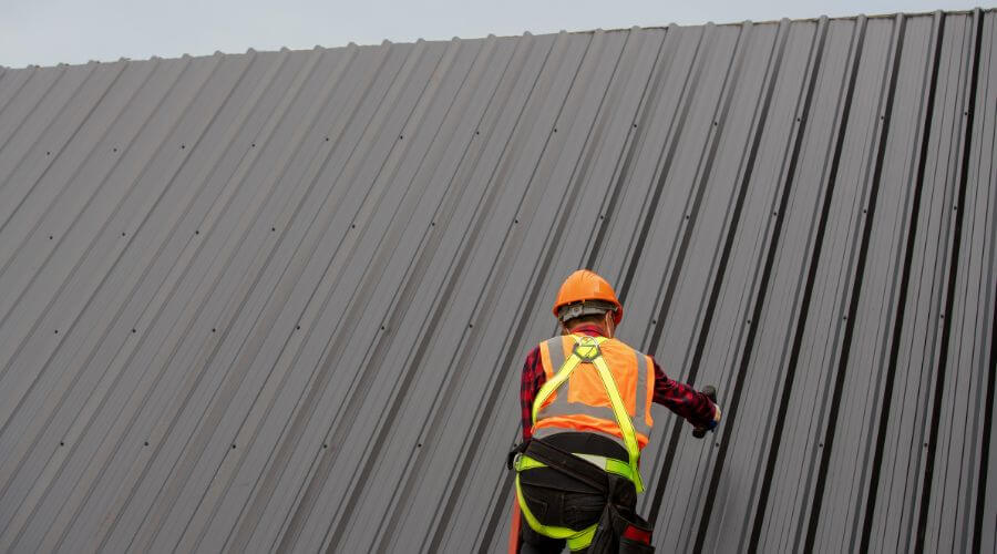 Professional metal roof installation services in Peggy, TX